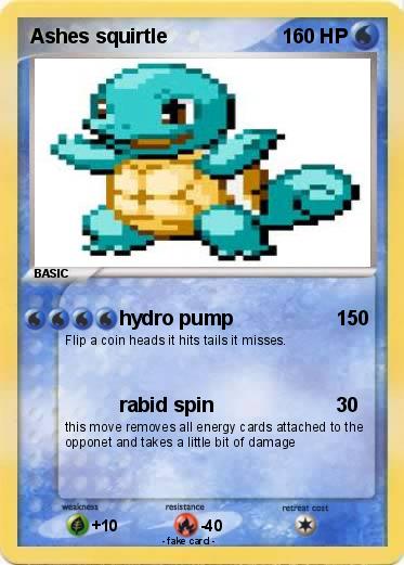 Pokemon Ashes squirtle