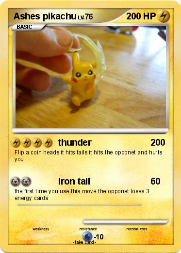 Pokemon Ashes pikachu