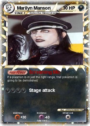Pokemon Marilyn Manson
