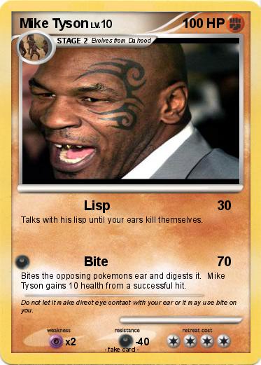 Pokemon Mike Tyson