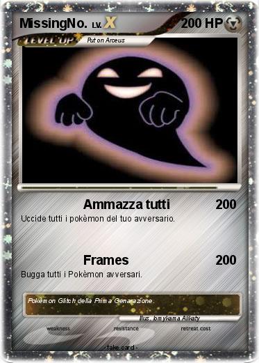 Pokemon MissingNo.
