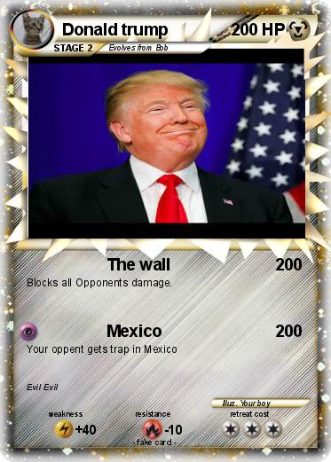 Pokemon Donald trump