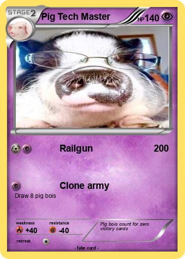 Pokemon Pig Tech Master