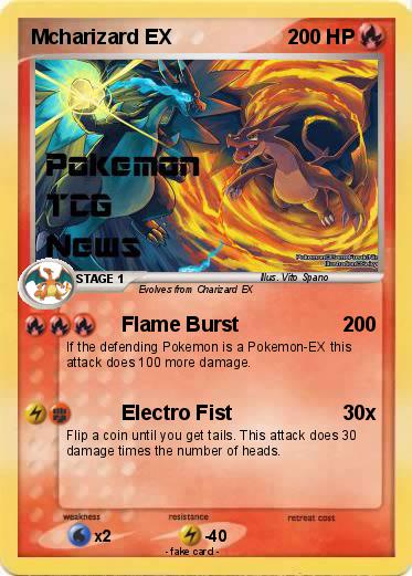 Pokemon Mcharizard EX