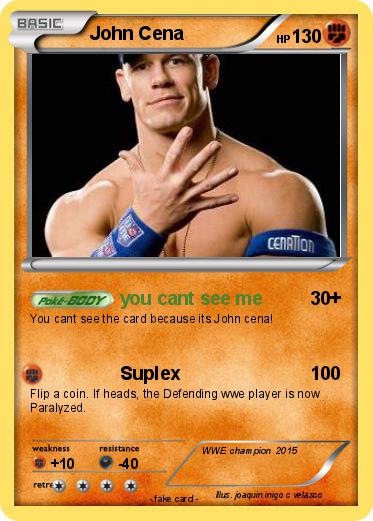 Pokemon John Cena