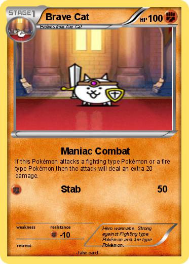 Pokemon Brave Cat