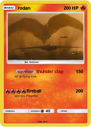 Pokemon rodan