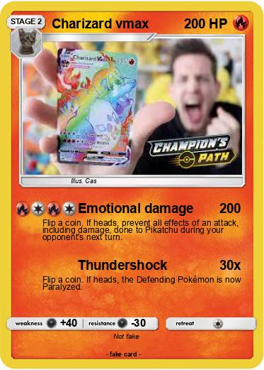 Pokemon Charizard vmax