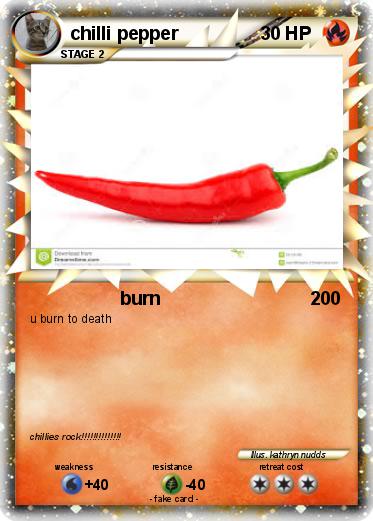 Pokemon chilli pepper
