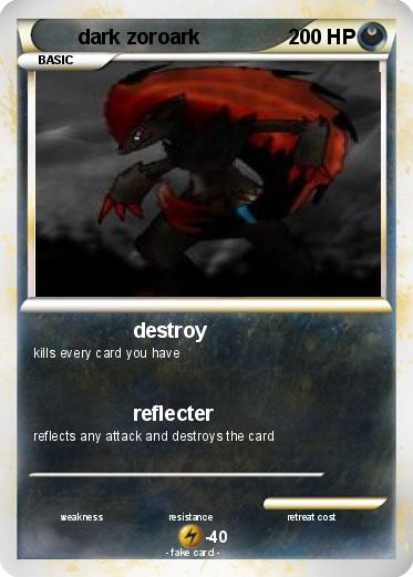 Pokemon dark zoroark