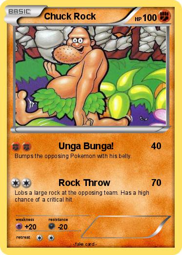 Pokemon Chuck Rock