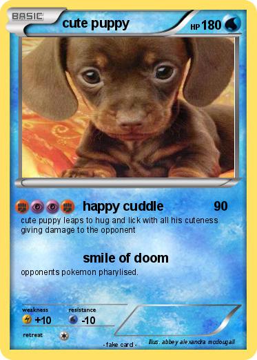 Pokemon cute puppy