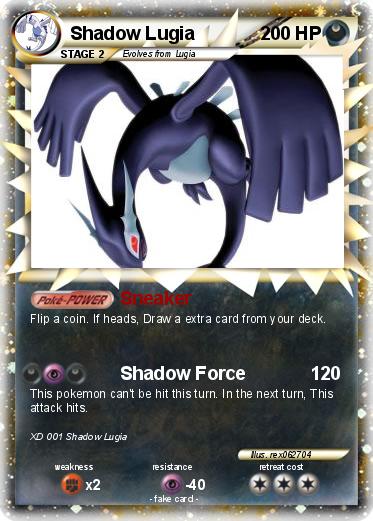 Pokemon Shadow Lugia