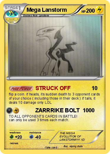Pokemon Mega Lanstorm
