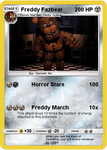 Pokemon Freddy Fazbear