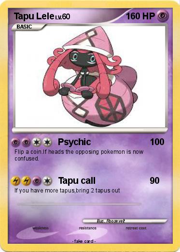 Pokemon Tapu Lele