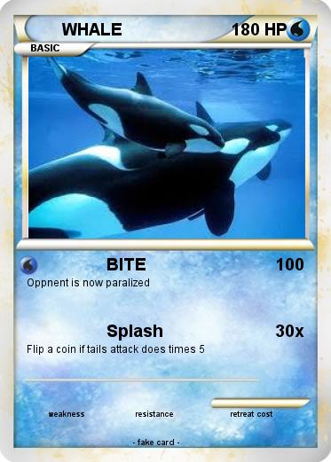 Pokemon WHALE