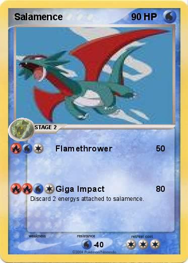 Pokemon Salamence
