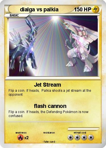 Pokemon dialga vs palkia