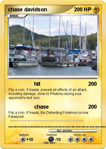 Pokemon chase davidson