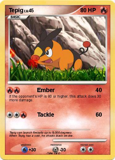 Pokemon Tepig