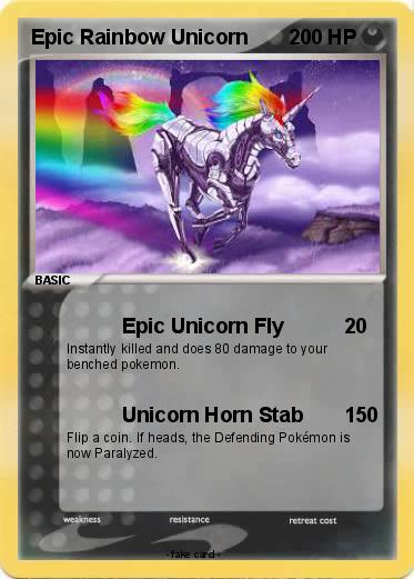 Pokemon Epic Rainbow Unicorn
