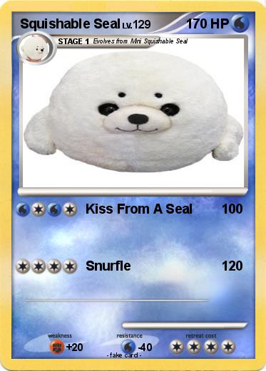 Pokemon Squishable Seal