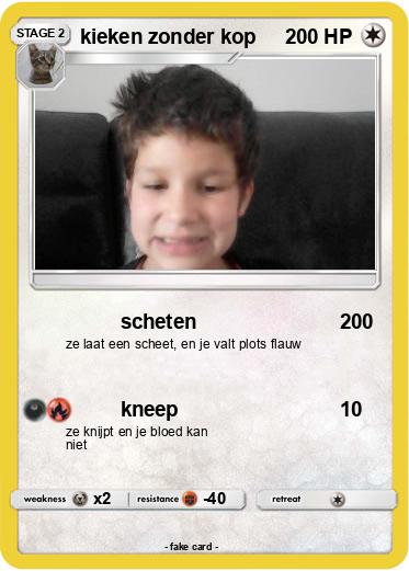 Pokemon kieken zonder kop
