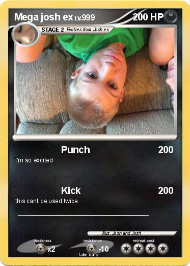 Pokemon Mega josh ex