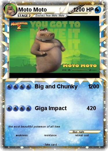 Pokemon Moto Moto                  1