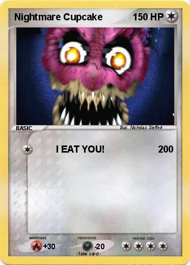 Pokemon Nightmare Cupcake