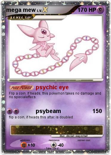 Pokemon mega mew