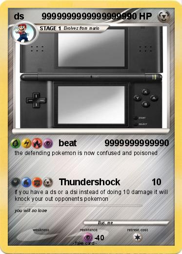 Pokemon ds       999999999999999999