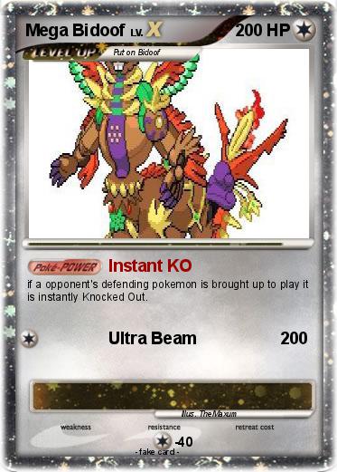 Pokemon Mega Bidoof