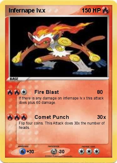 Pokemon Infernape lv.x