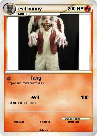 Pokemon evil bunny