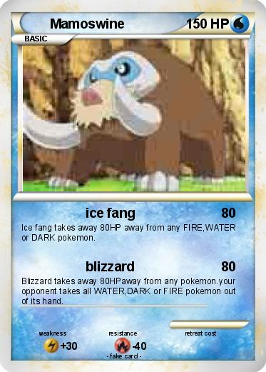 Pokemon Mamoswine