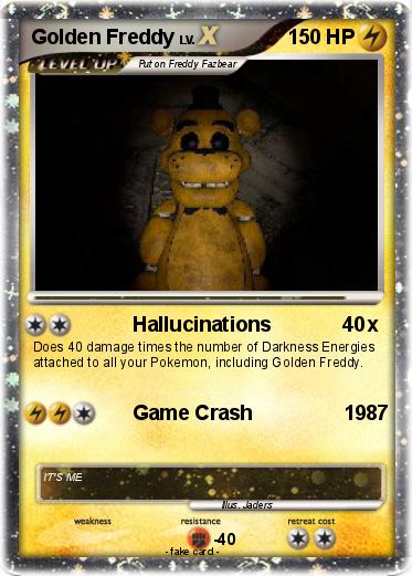 Pokemon Golden Freddy