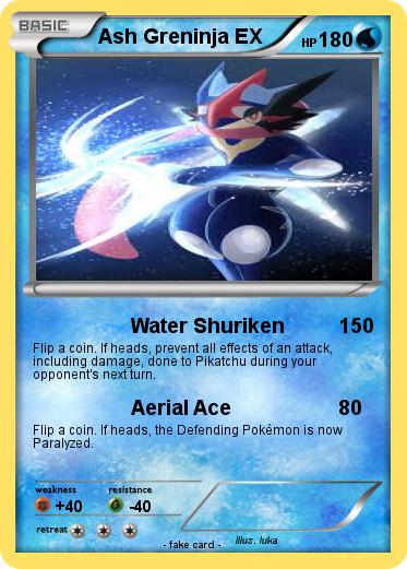 Pokemon Ash Greninja EX