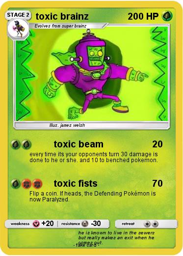Pokemon toxic brainz