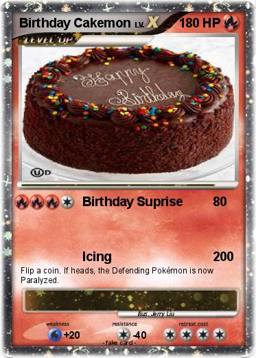 Pokemon Birthday Cakemon