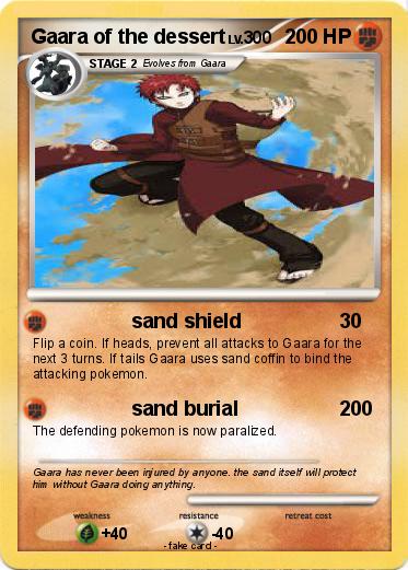 Pokemon Gaara of the dessert
