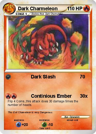 Pokemon Dark Charmeleon