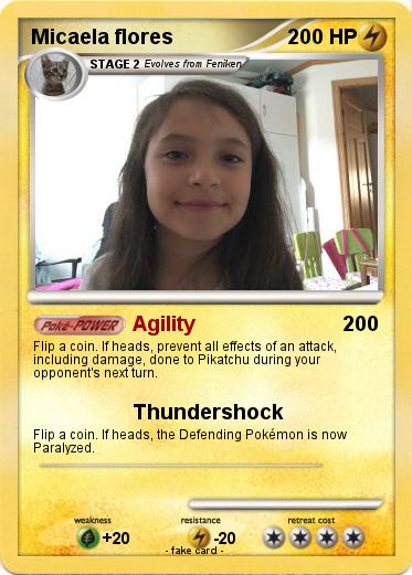 Pokemon Micaela flores