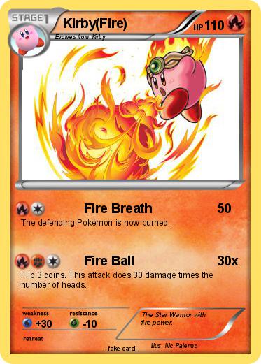 Pokemon Kirby(Fire)