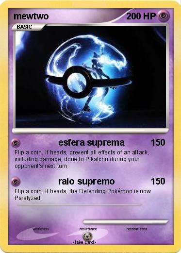 Pokemon mewtwo