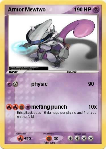 Pokemon Armor Mewtwo