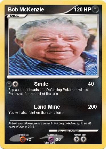 Pokemon Bob McKenzie