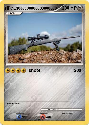 Pokemon rifle