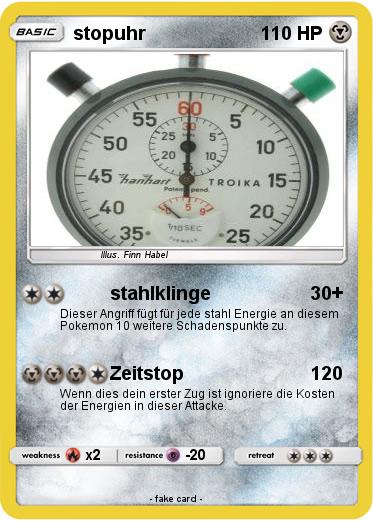 Pokemon stopuhr